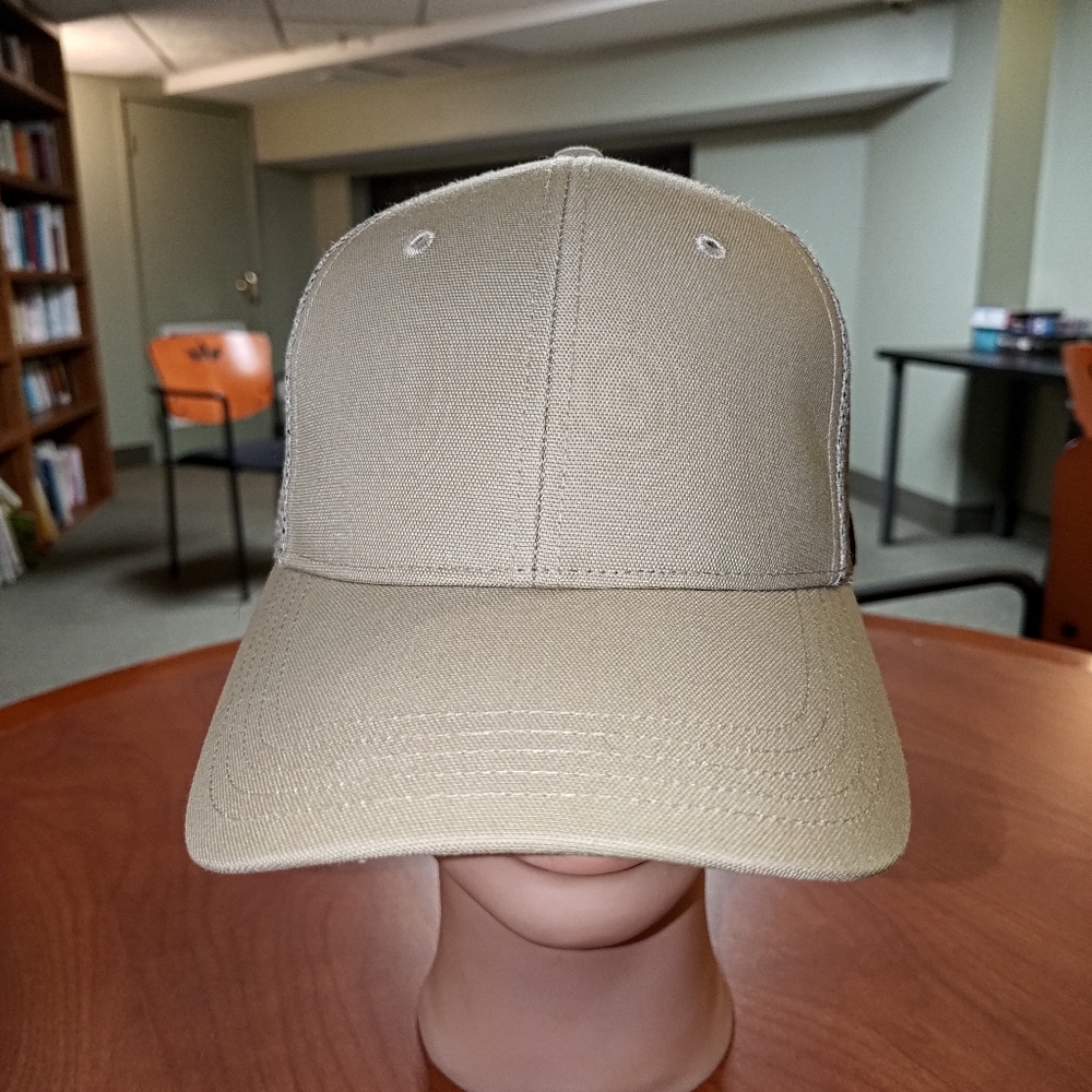 Carhartt Plain Trucker Mesh Snapback Tan Unisex Hat Cap